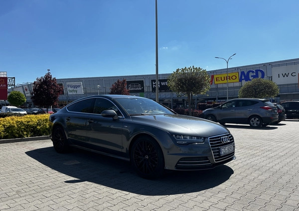 Audi A7 cena 115000 przebieg: 184000, rok produkcji 2015 z Szprotawa małe 301